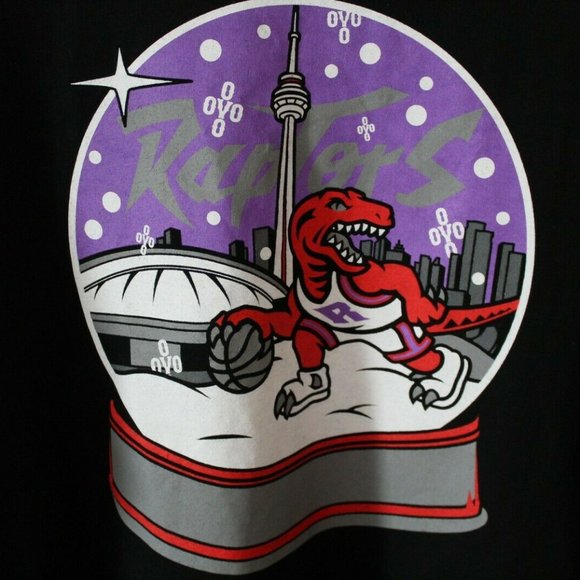 Octobers Very Own Raptors Christmas Day Long Sleeve Shirt - Picture 3 of 8